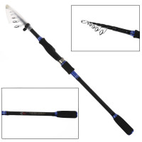 Спиннинг телескоп. SKYFISH VARADECARBONO, 2,10/2,40 м, тест 5-25 гр, carbon