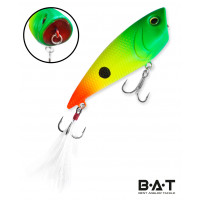 Воблер BAT Crow Pop ВТ059 (70мм.7г.TopWater) B001