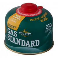 Газ баллон GAS STANDARD (TBR-230) для портативных приборов, резьбовой
