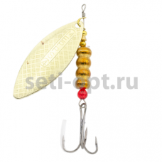 Блесна вращающаяся Mapps Aglia Long Rainbow (gold)