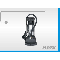 Велонасос ножной с манометром алюмин KMS