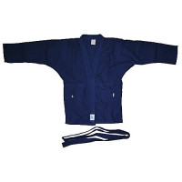 Куртка для самбо синяя (550 г/м2)