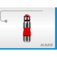Бутылочка спортивная 750мл. с метал. обрамлением KMS