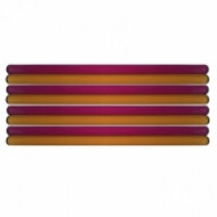 Палочка эстафетная  алюминиевая 30 см (к-т 8 шт.)